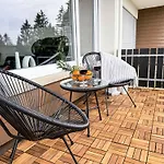 Relaxapartment Massagesessel, Kueche, Balkon,
