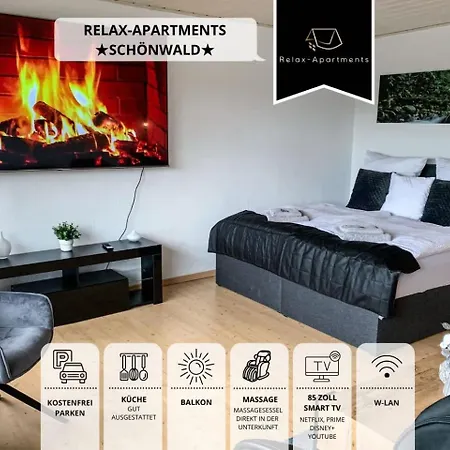 Apartment Relaxapartment Massagesessel, Küche, Balkon,